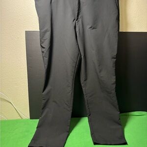 Banana Republic Men’s Black Flat-Front Pants - size 40x29